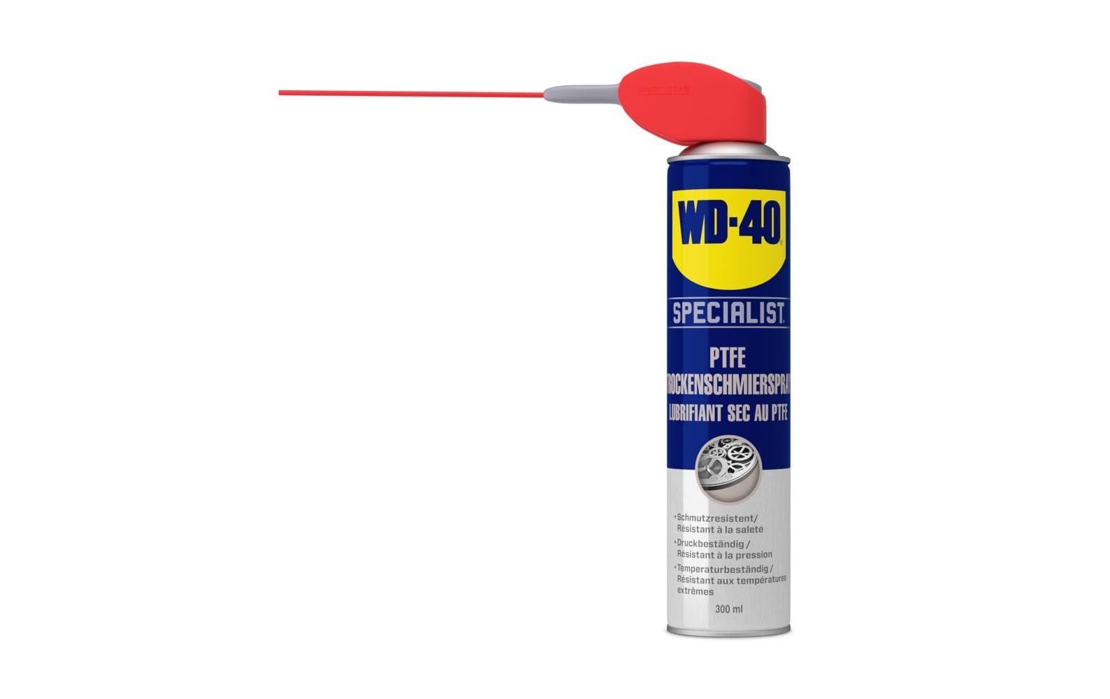 WD-40 Trockenschmierspray SPECIALIST Smart Straw 300 ml WD-40 Trockenschmierspray SPECIALIST Smart Straw 300 ml
