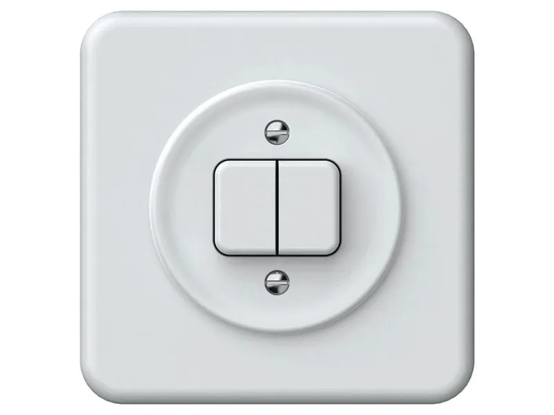 Hager Schalter ORIGIN UP-Druckschalter SCH1(3+3) QuickConnect ws Hager Schalter ORIGIN UP-Druckschalter SCH1(3+3) QuickConnect ws