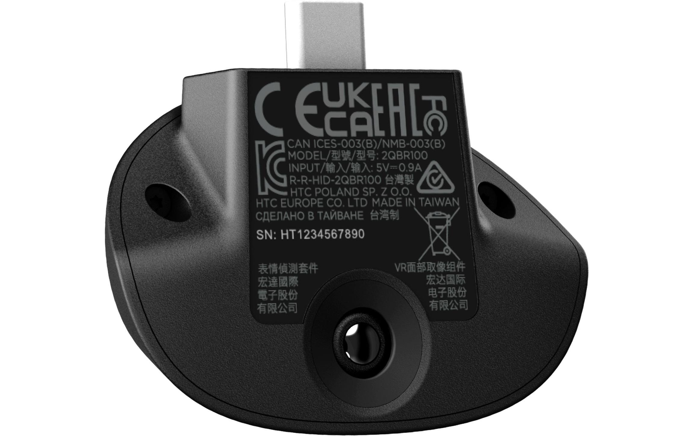 HTC Add-On Vive Focus 3 Facial Tracker