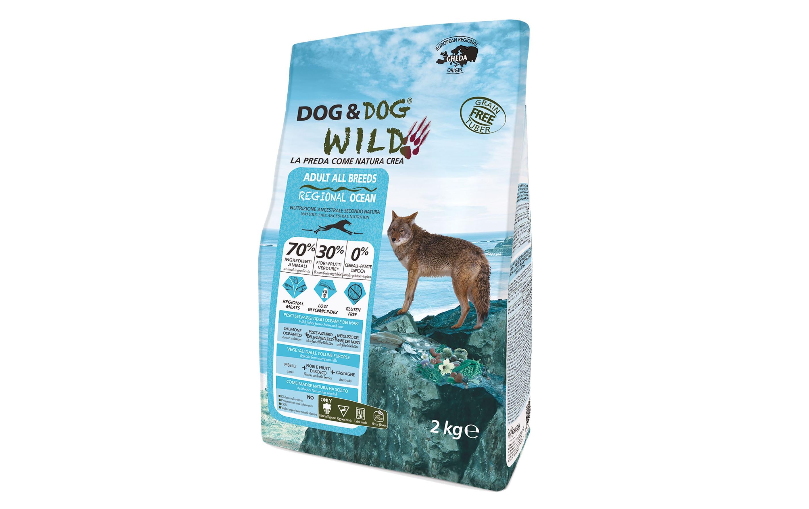 Dog&Dog Trockenfutter Wild Regional Ocean, 2 kg