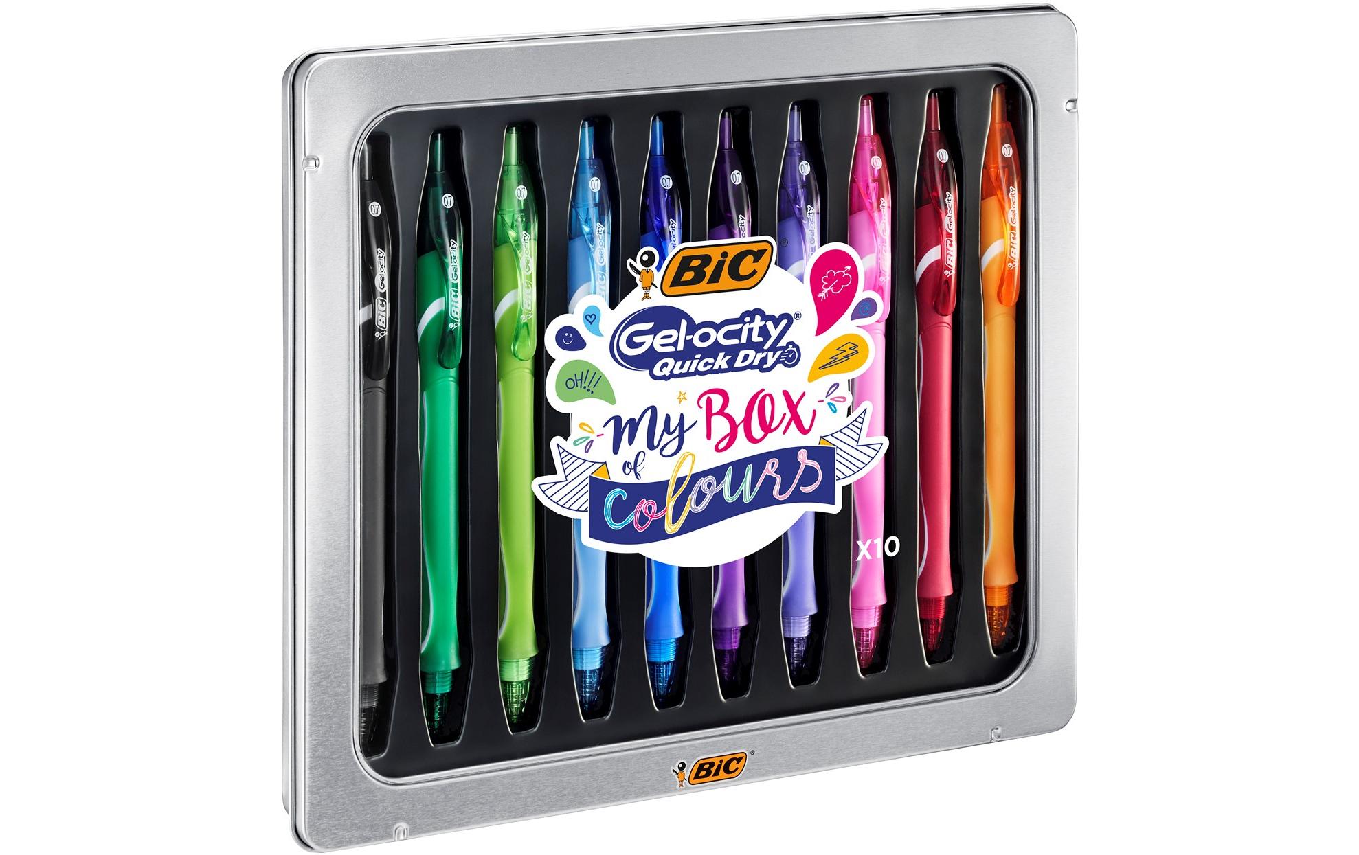 BIC Gelschreiber Gel-ocity Quick Dry 10 Stück BIC Gelschreiber Gel-ocity Quick Dry 10 Stück
