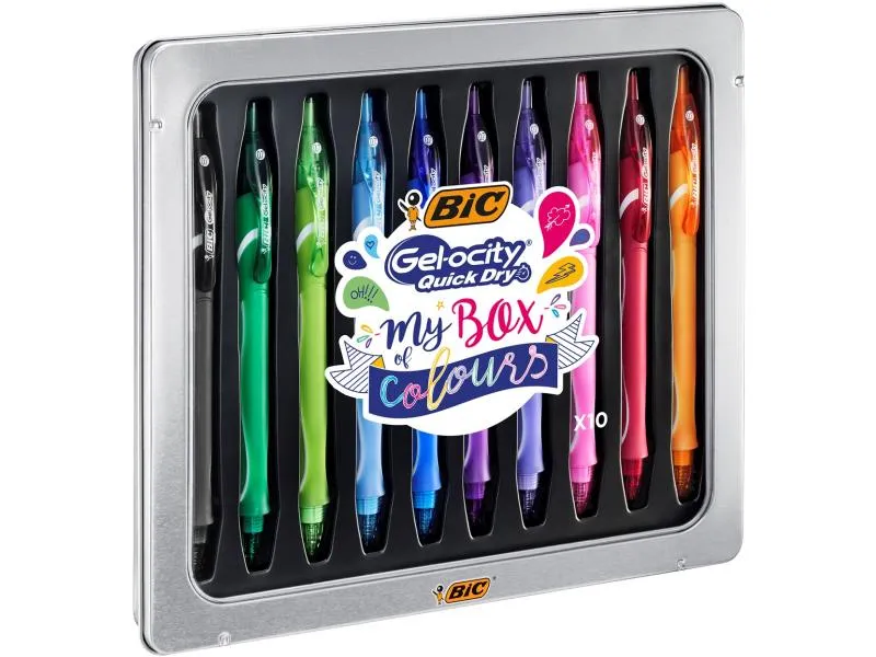 BIC Gelschreiber Gel-ocity Quick Dry 10 Stück BIC Gelschreiber Gel-ocity Quick Dry 10 Stück
