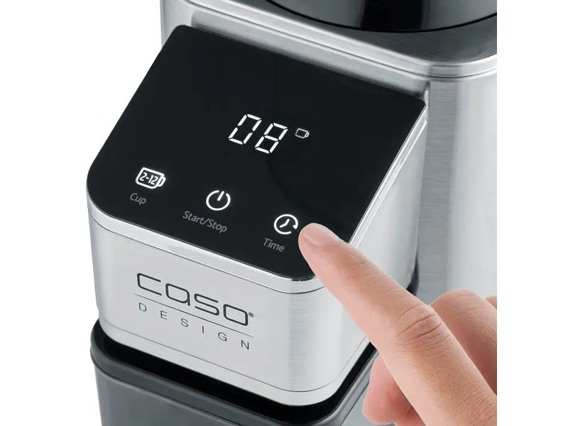 Caso Kaffeemühle Barista Chef Inox Silber