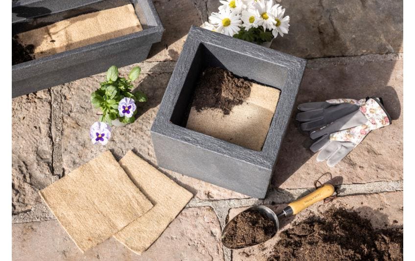 Windhager Jutefilz Wasserspeichermatte 4 Stück