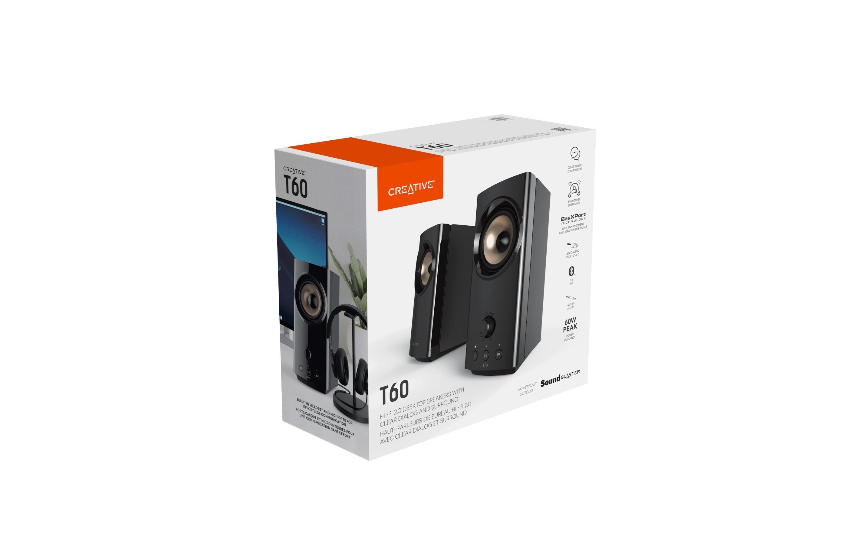CREATIVE PC-Lautsprecher T60