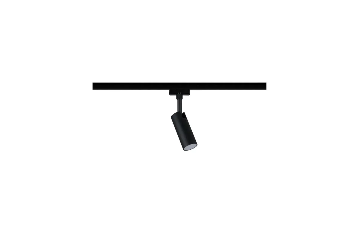 Paulmann LED Schienenspot URail Tubo, 5 W, 3000 K, Schwarz Paulmann LED Schienenspot URail Tubo, 5 W, 3000 K, Schwarz