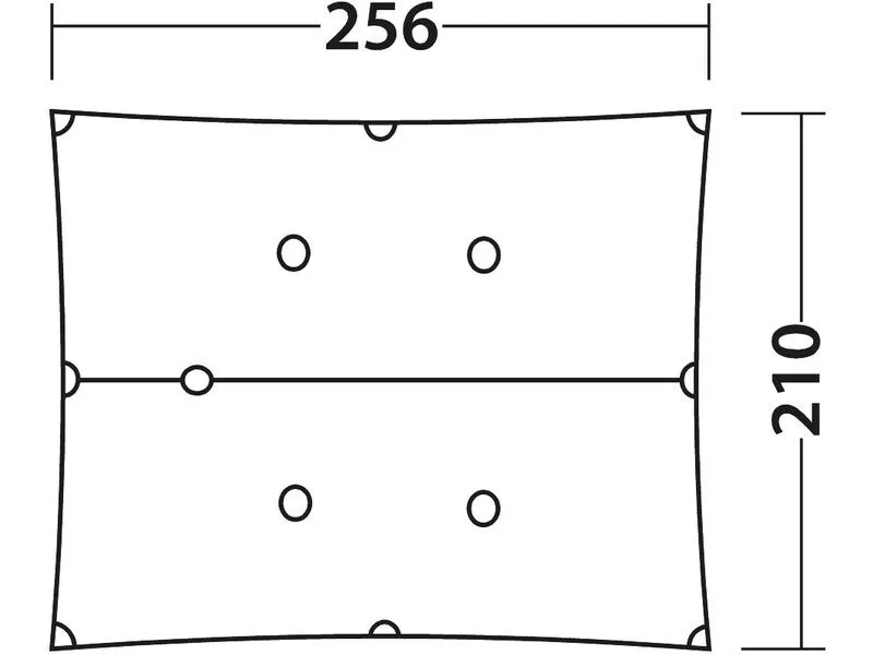 Robens Tarp Vestis 2.50 x 2.30 Solo UL