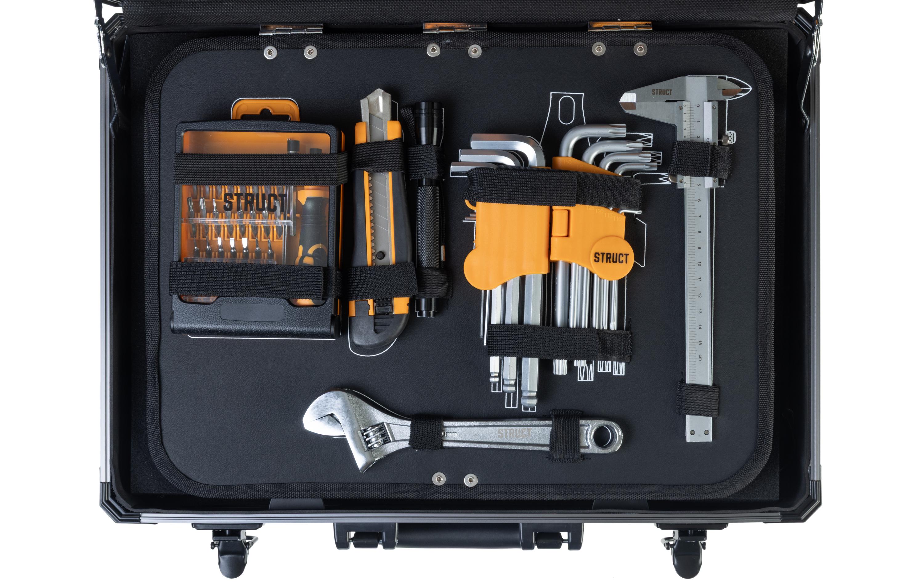 STRUCT Werkzeugkoffer 152-teilig