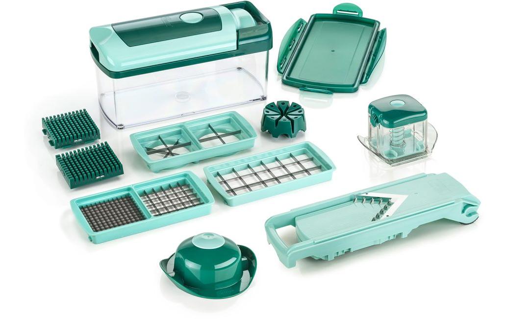 Genius Gemüseschneider Nicer Dicer Fusion + Slicer + Julietti 16tlg