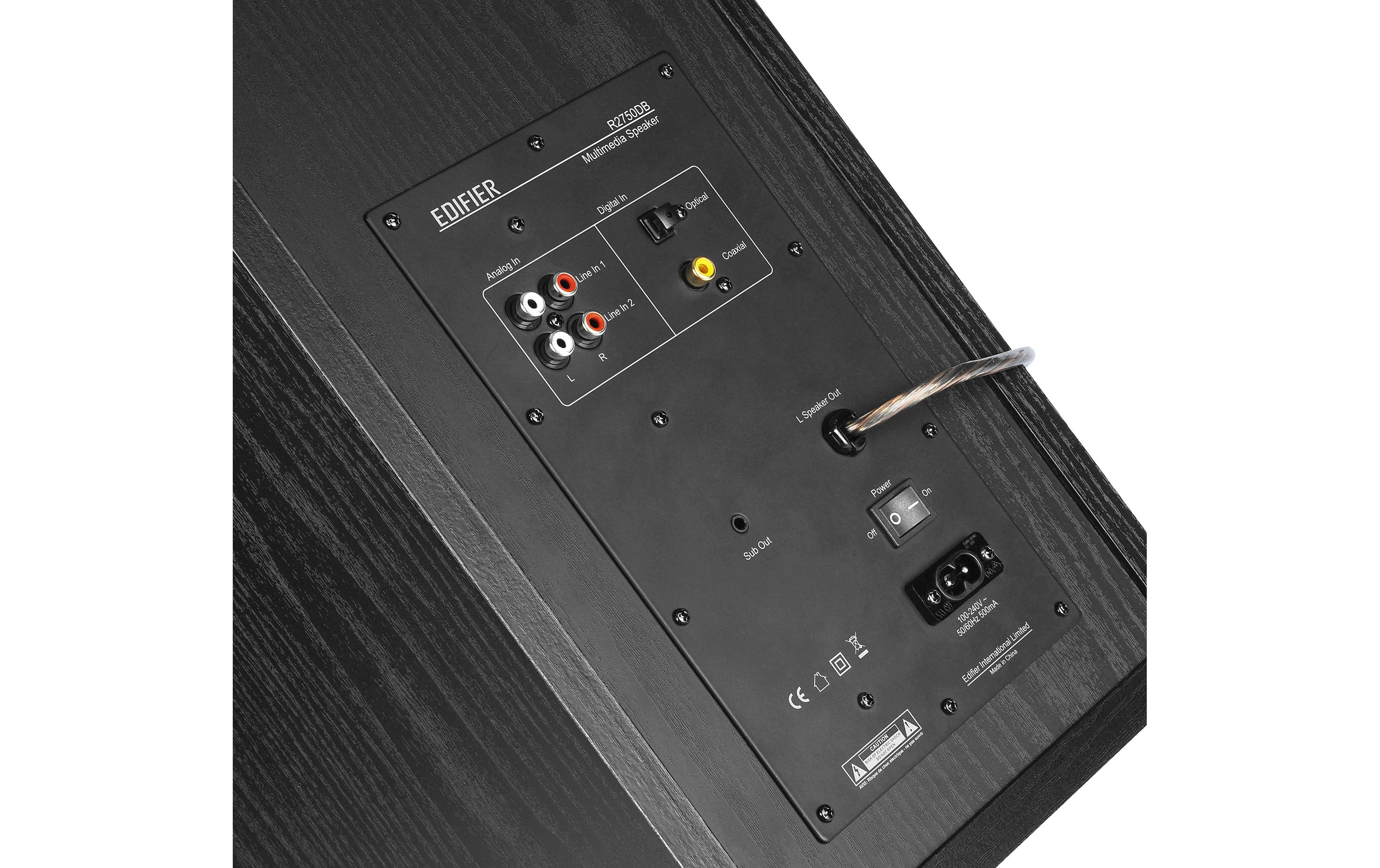 Edifier Regallautsprecher Paar R2750DB Schwarz