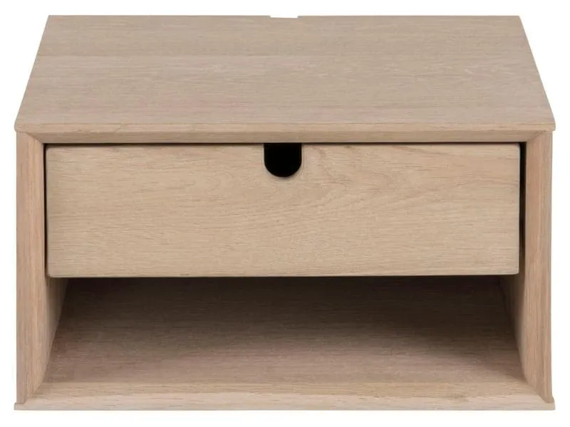 AC Design Nachttisch Century Hellbraun, 37 x 32 x 21 cm AC Design Nachttisch Century Hellbraun, 37 x 32 x 21 cm