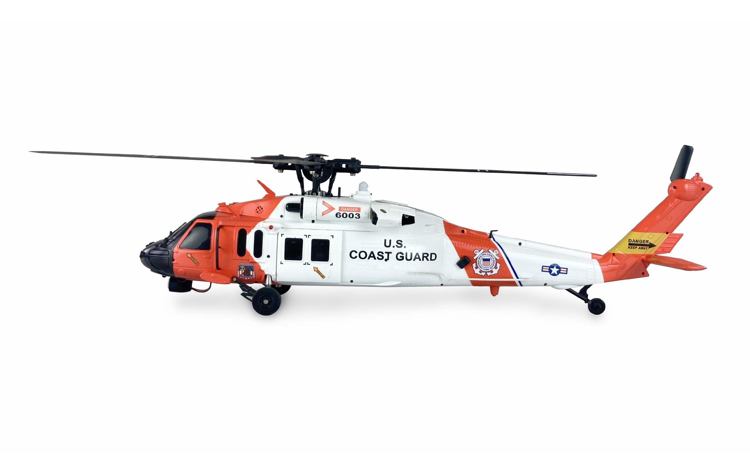 Amewi Helikopter UH60 Black Hawk Coastguard 6-Kanal, RTF