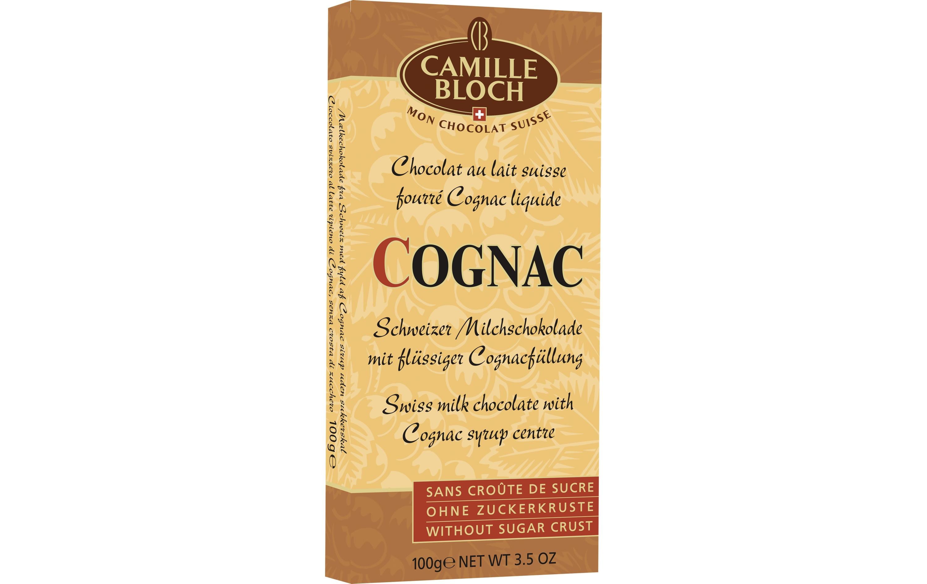 Camille Bloch Tafelschokolade Cognac 100 g