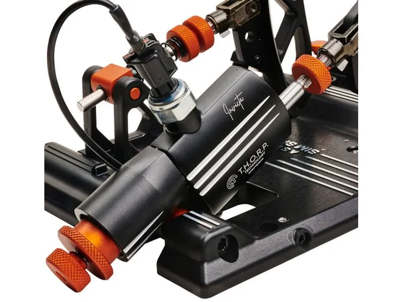 Asetek Racing Invicta Accelerator and Brake Pedal Aluminium Schwarz Orange Asetek Racing Invicta Accelerator and Brake Pedal Aluminium Schwarz Orange