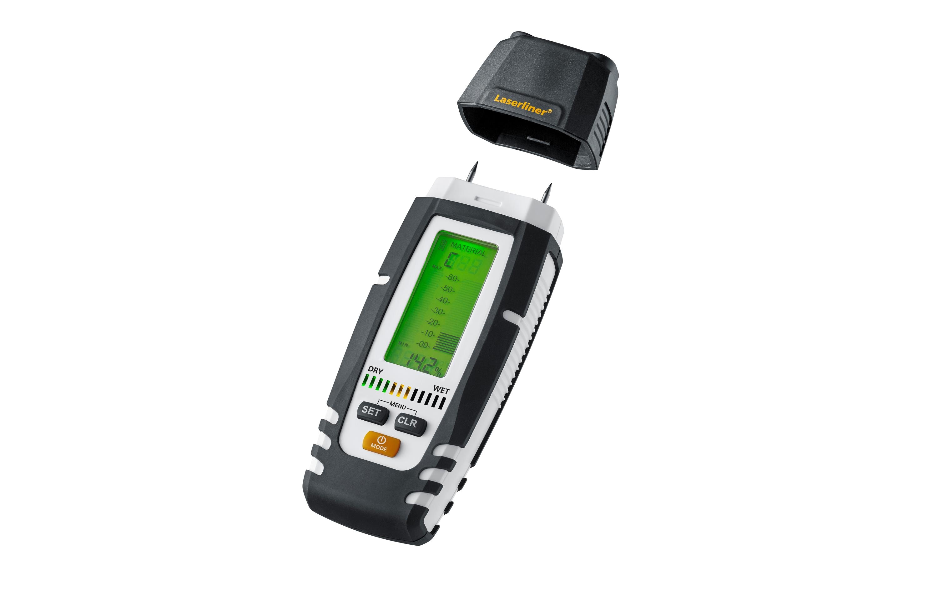 Laserliner Materialfeuchtemessgerät DampMaster Compact Plus
