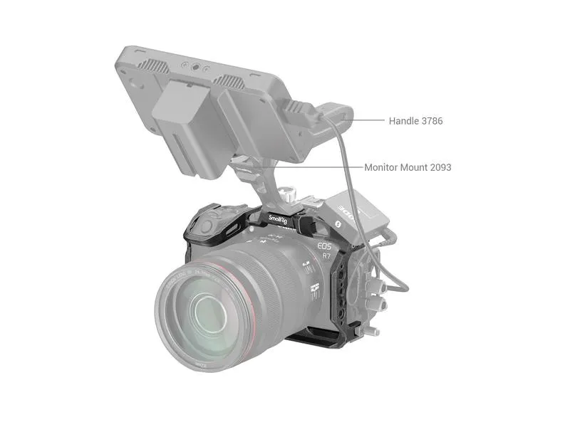 Smallrig Cage Black Mamba Canon EOS R7 Smallrig Cage Black Mamba Canon EOS R7