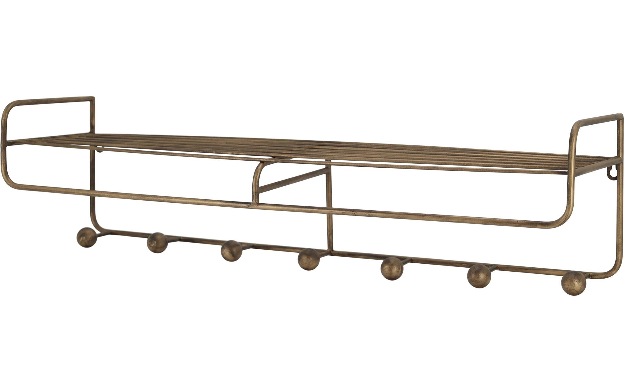 Chic Antique Wandhaken Dianne Messing, 80 cm