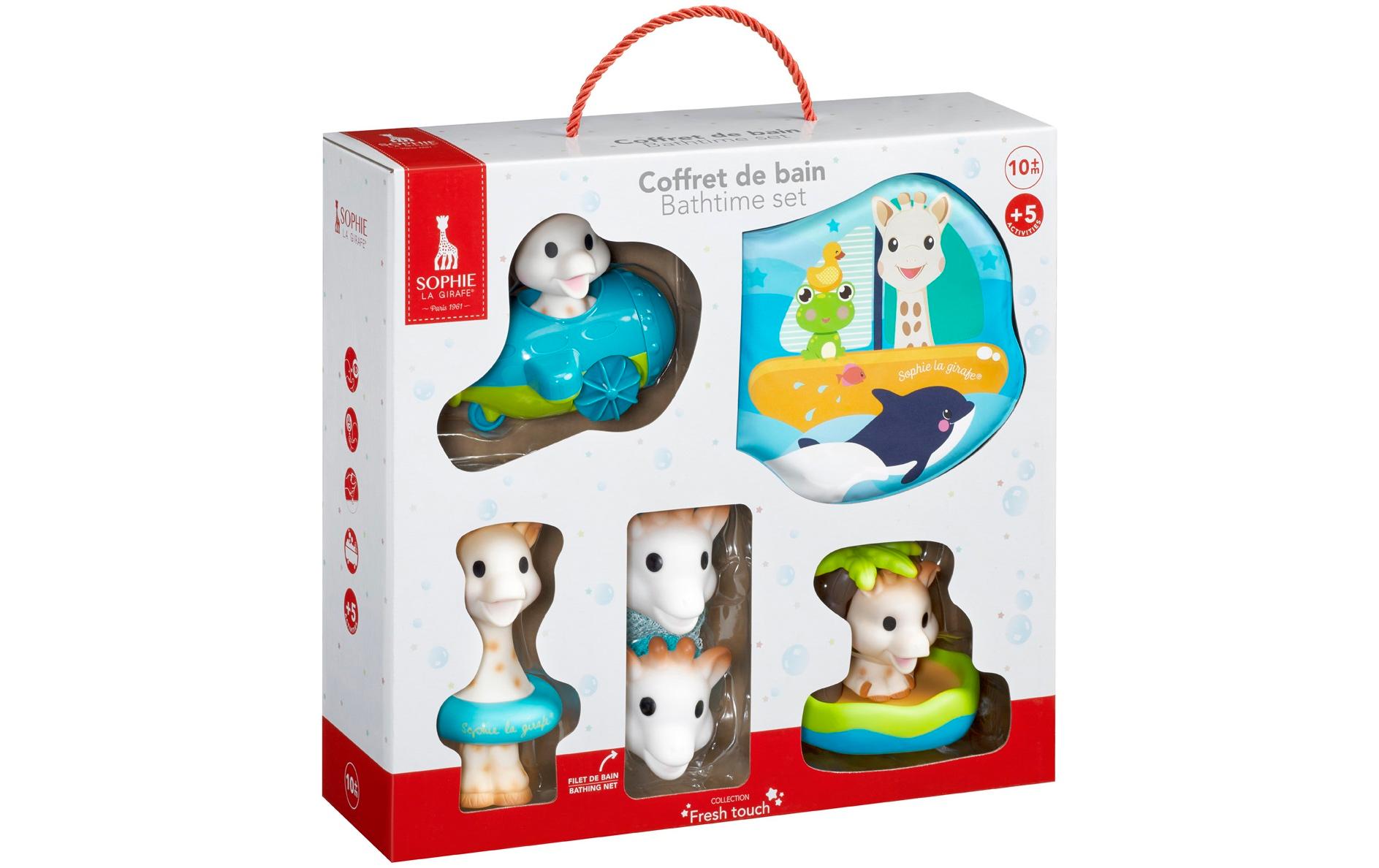 Sophie la girafe Badespielzeug-Set Badekoffer Sophie la girafe Badespielzeug-Set Badekoffer