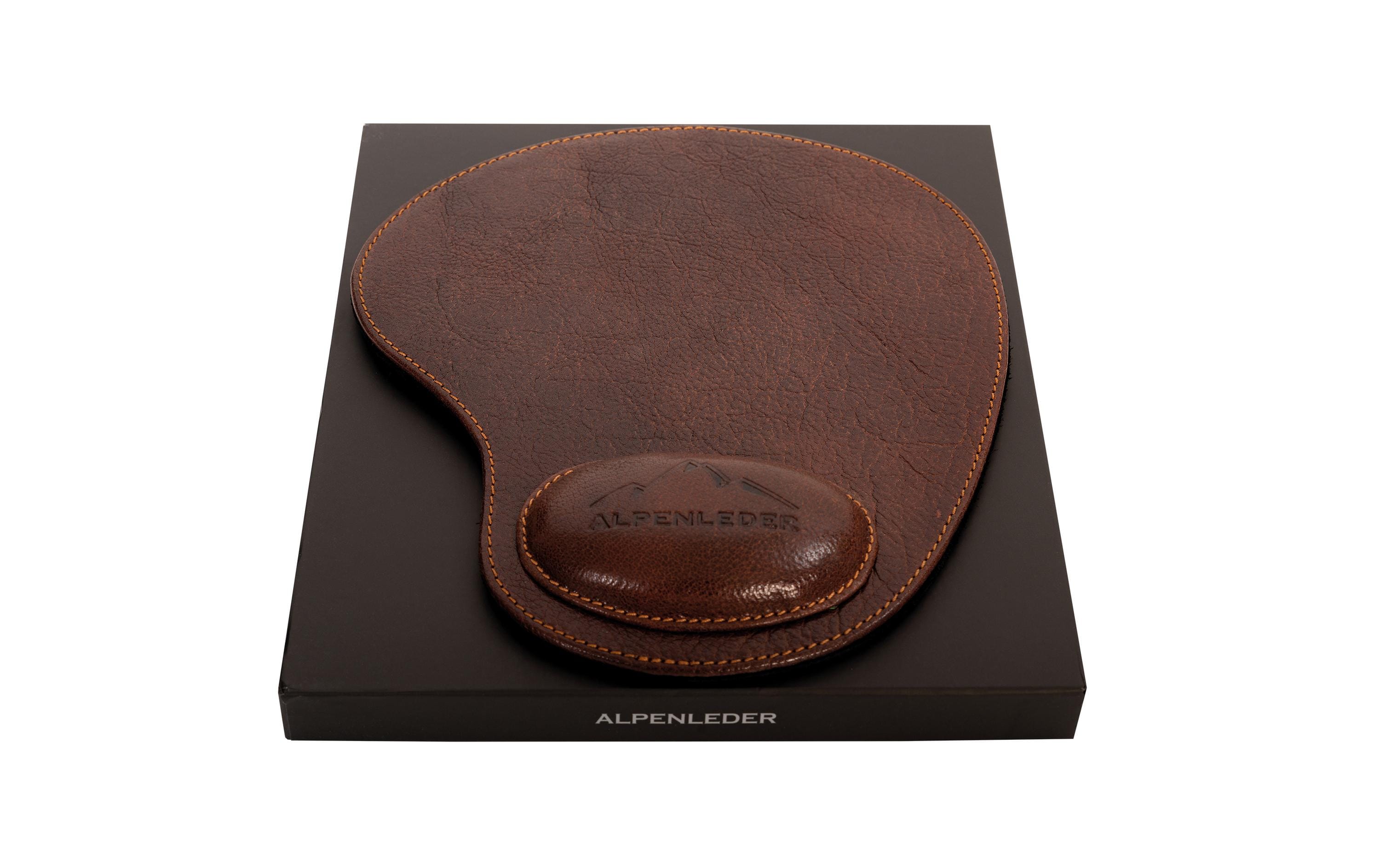 Alpenleder Mausmatte Salem Brandy Alpenleder Mausmatte Salem Brandy