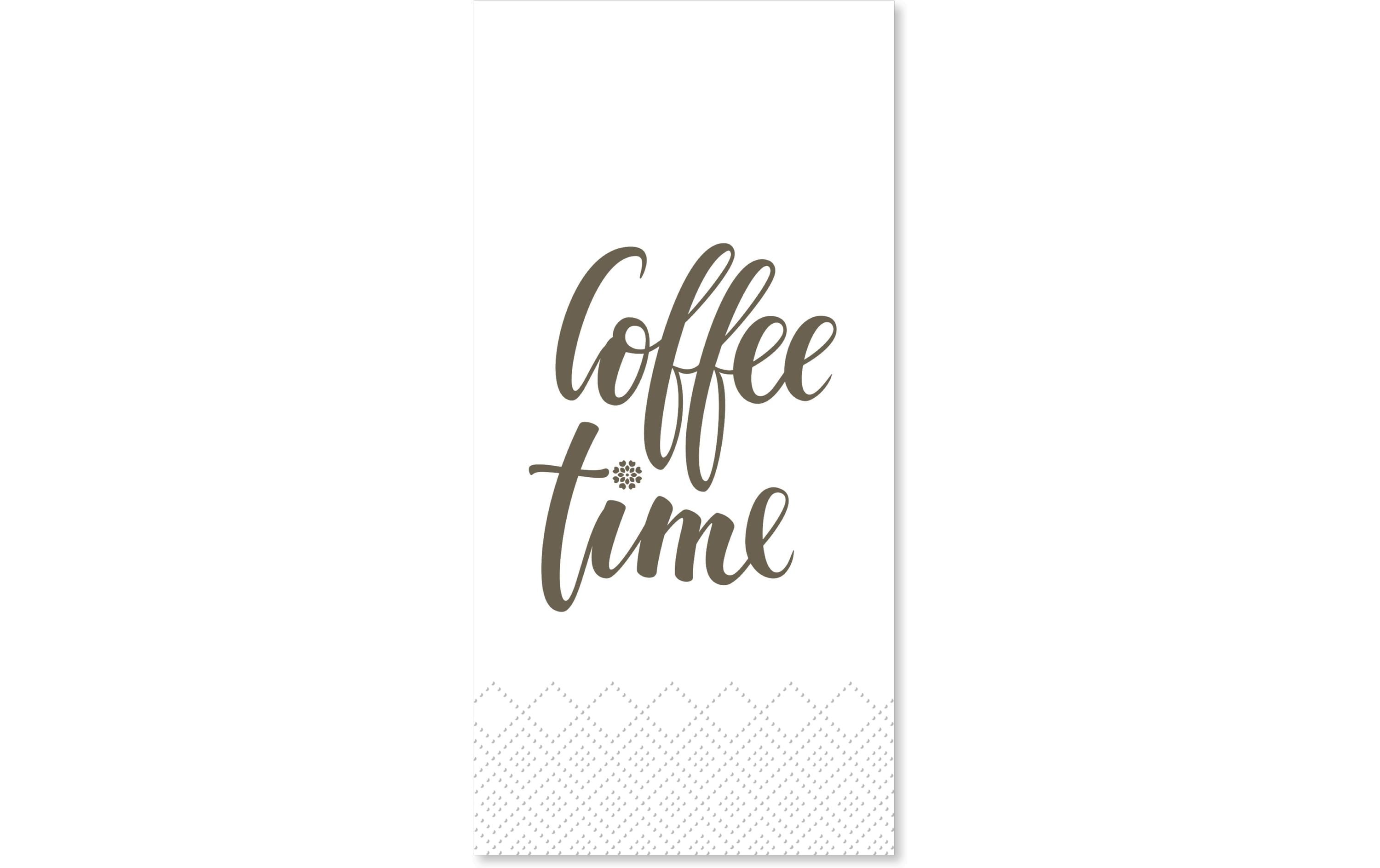 Chic Antique Papierservietten Coffee Time 20 x 10 cm, 16 Stück