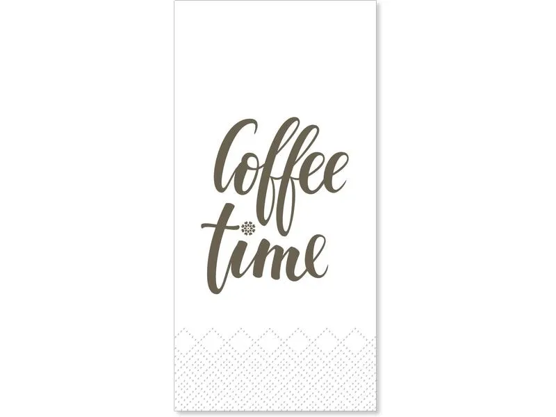Chic Antique Papierservietten Coffee Time 20 x 10 cm, 16 Stück Chic Antique Papierservietten Coffee Time 20 x 10 cm, 16 Stück