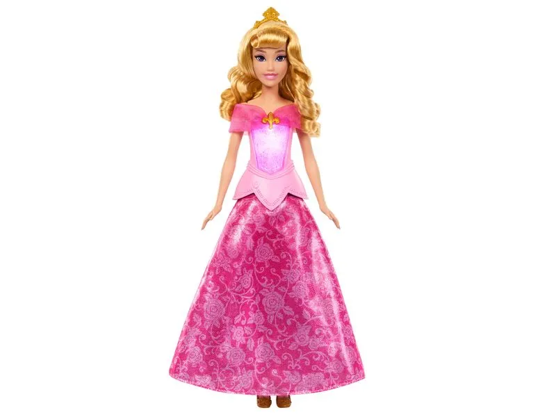 Disney Princess Princess Aurora-Modepuppe mit Farbwechsel-Kleid
