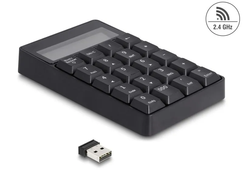 Delock Ziffernblock 2.4 GHz
