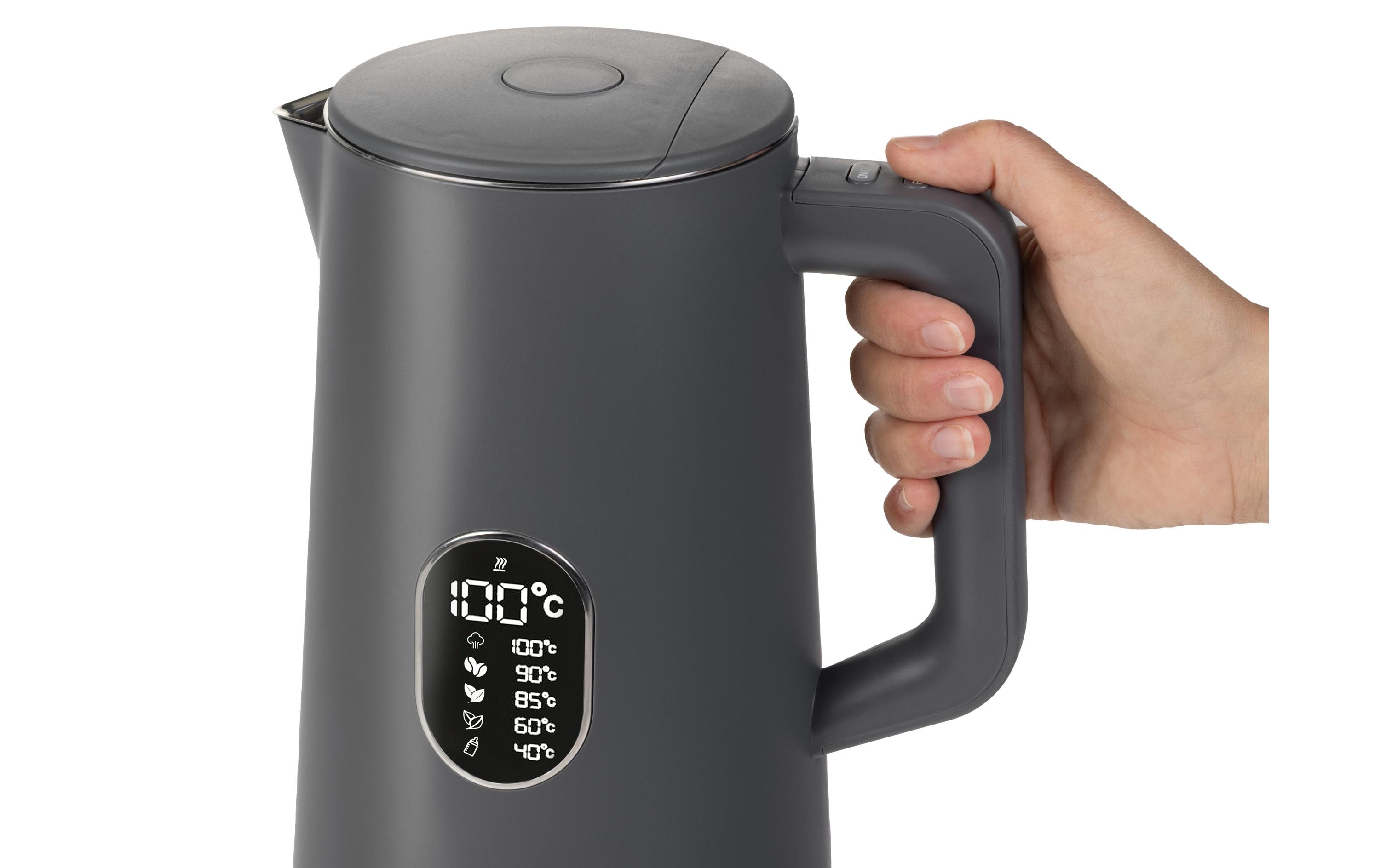 FURBER Wasserkocher Veloce, 1.5 L, Grau