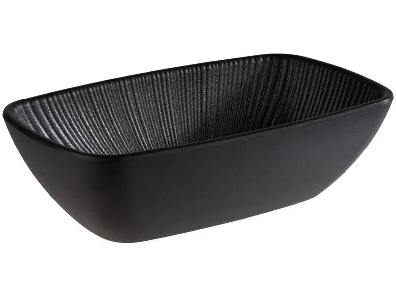 APS Schale APS Schale Rechteckig Nero GN 1/9 Schwarz
