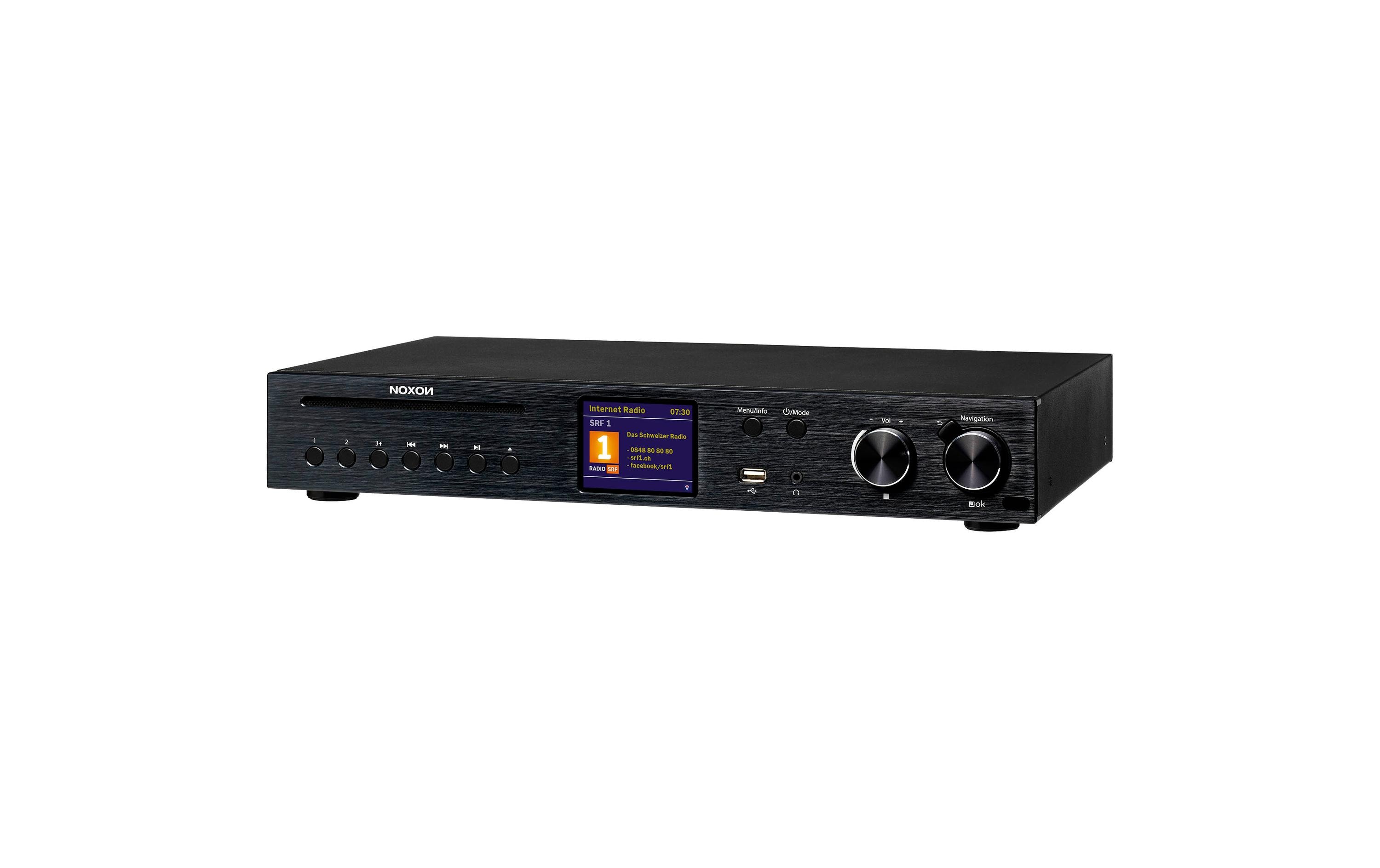 Noxon Netzwerk-Audioplayer A580 CD Schwarz
