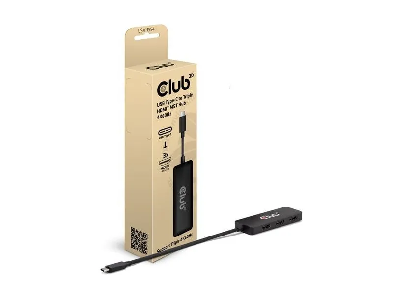 Club 3D Adapterkabel CSV-1554 MST Hub USB Type-C - HDMI
