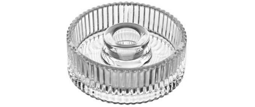 Pajoma Kerzenhalter Yumi 1 Stück, Transparent