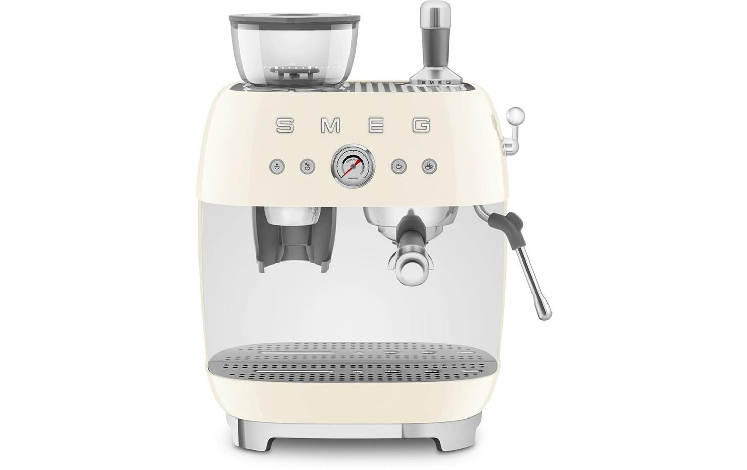 SMEG Siebträgermaschine 50's Style EGF03CREU Crème