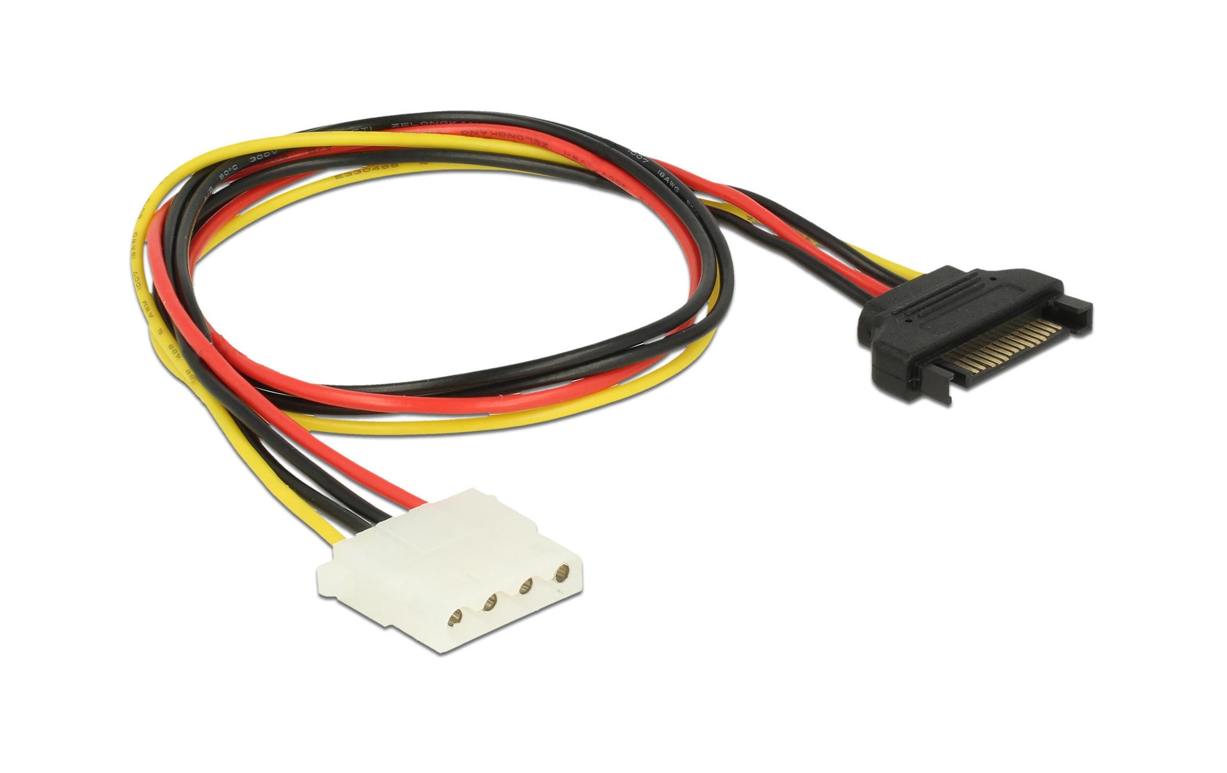 Delock Stromkabel SATA – Molex 30 cm Delock Stromkabel SATA – Molex 30 cm