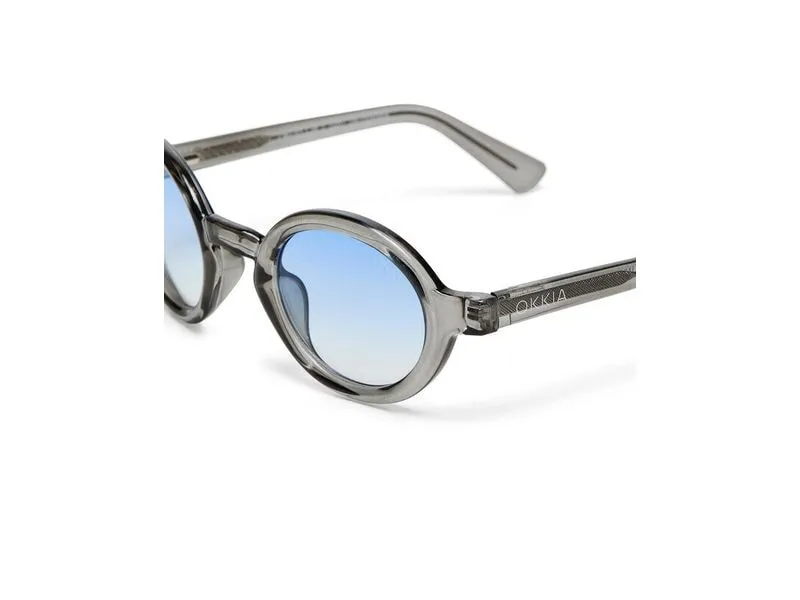 OKKIA CLUB ALICUDI TRANSPARENT SMOKE Light Blue Lens
