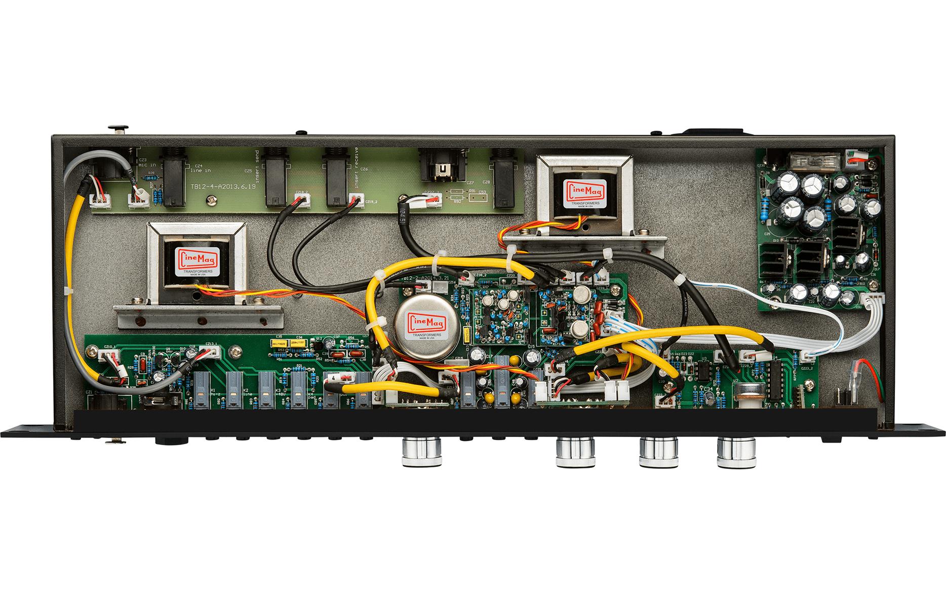 Warm Audio Mikrofon-Vorverstärker TB12 Schwarz