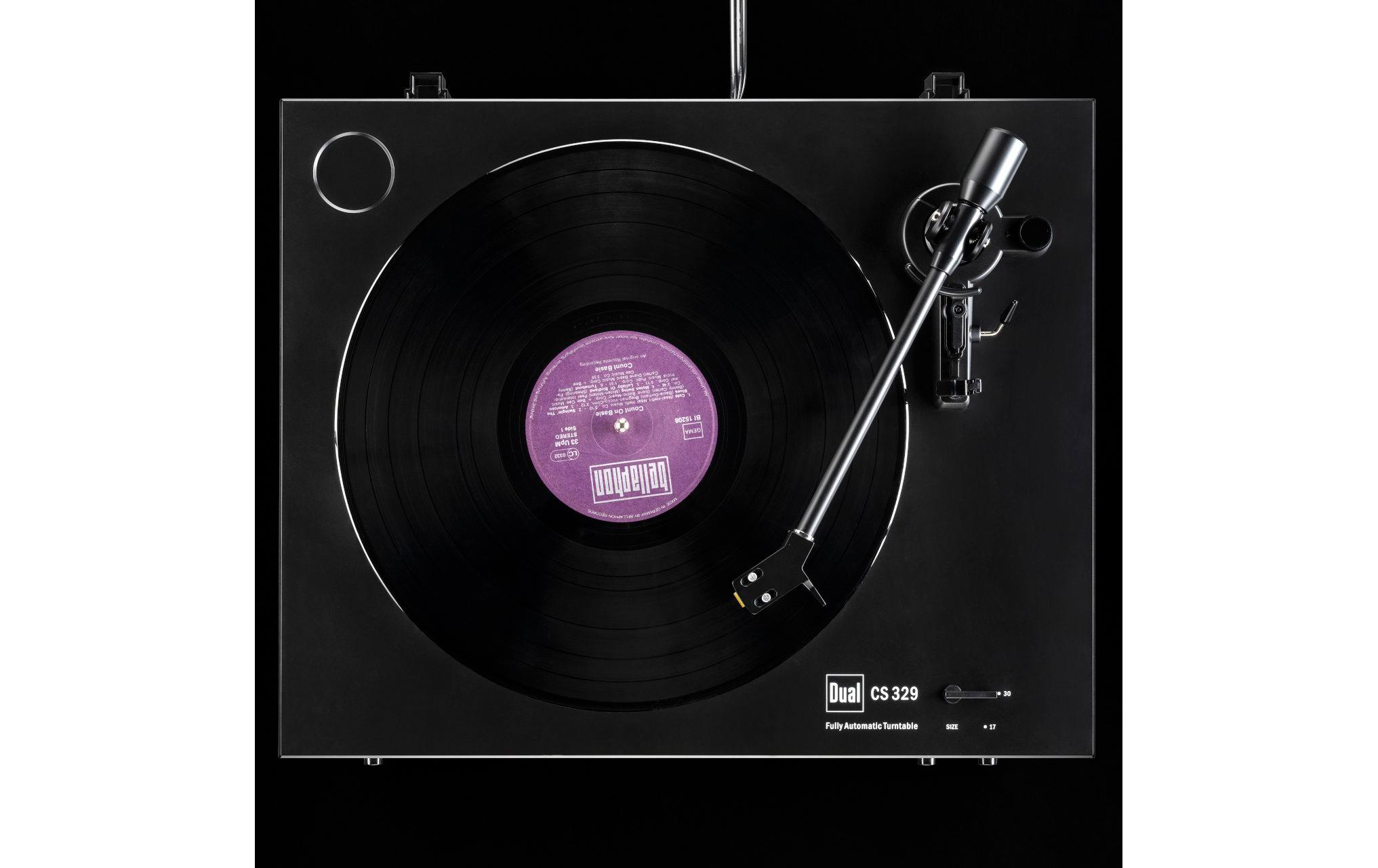 Dual Plattenspieler CS 329 Schwarz