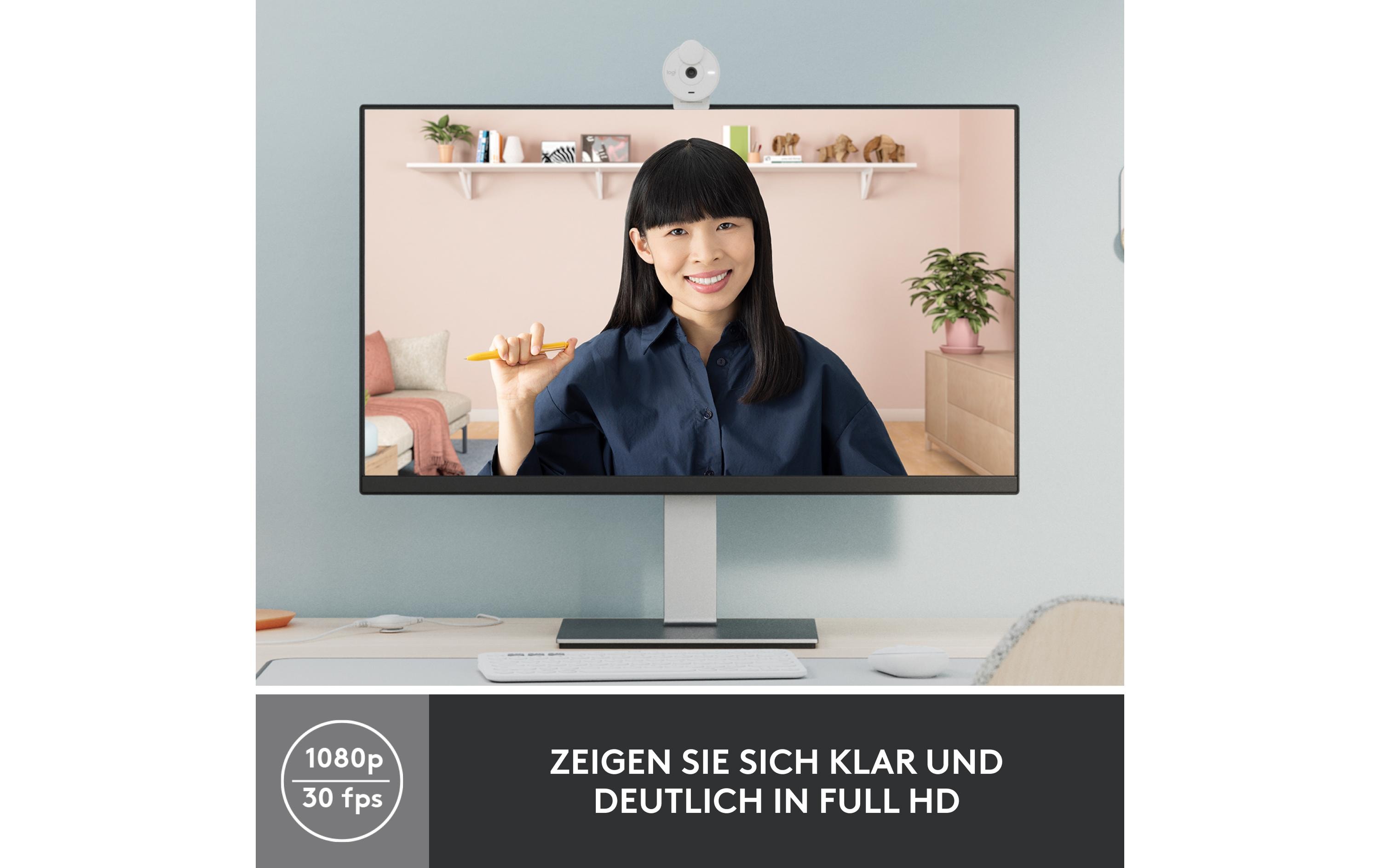 Logitech Webcam Brio 300 White