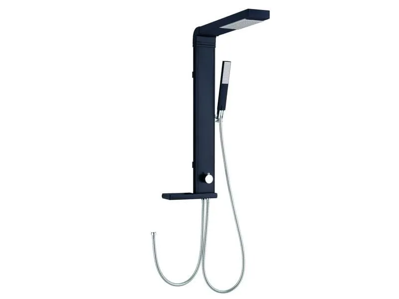 diaqua® Duschpaneel Linus Aluminium Schwarz diaqua® Duschpaneel Linus Aluminium Schwarz