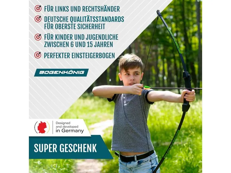 Bogenkönig Bogenschiess-Set 15 lbs