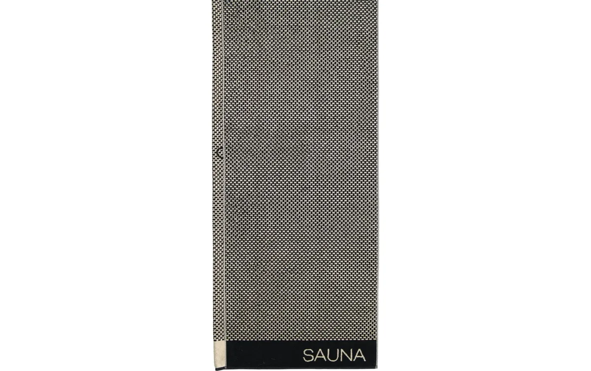 Cawö Saunatuch Natural Allover 80 x 200 cm, Stein