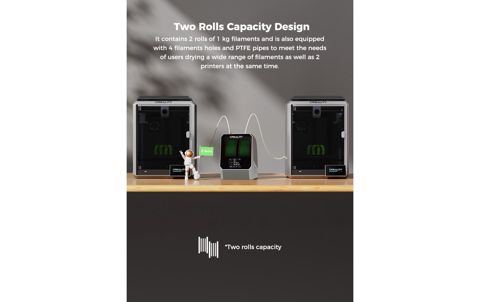 Creality Filament Trockenbox Space Dryer P+