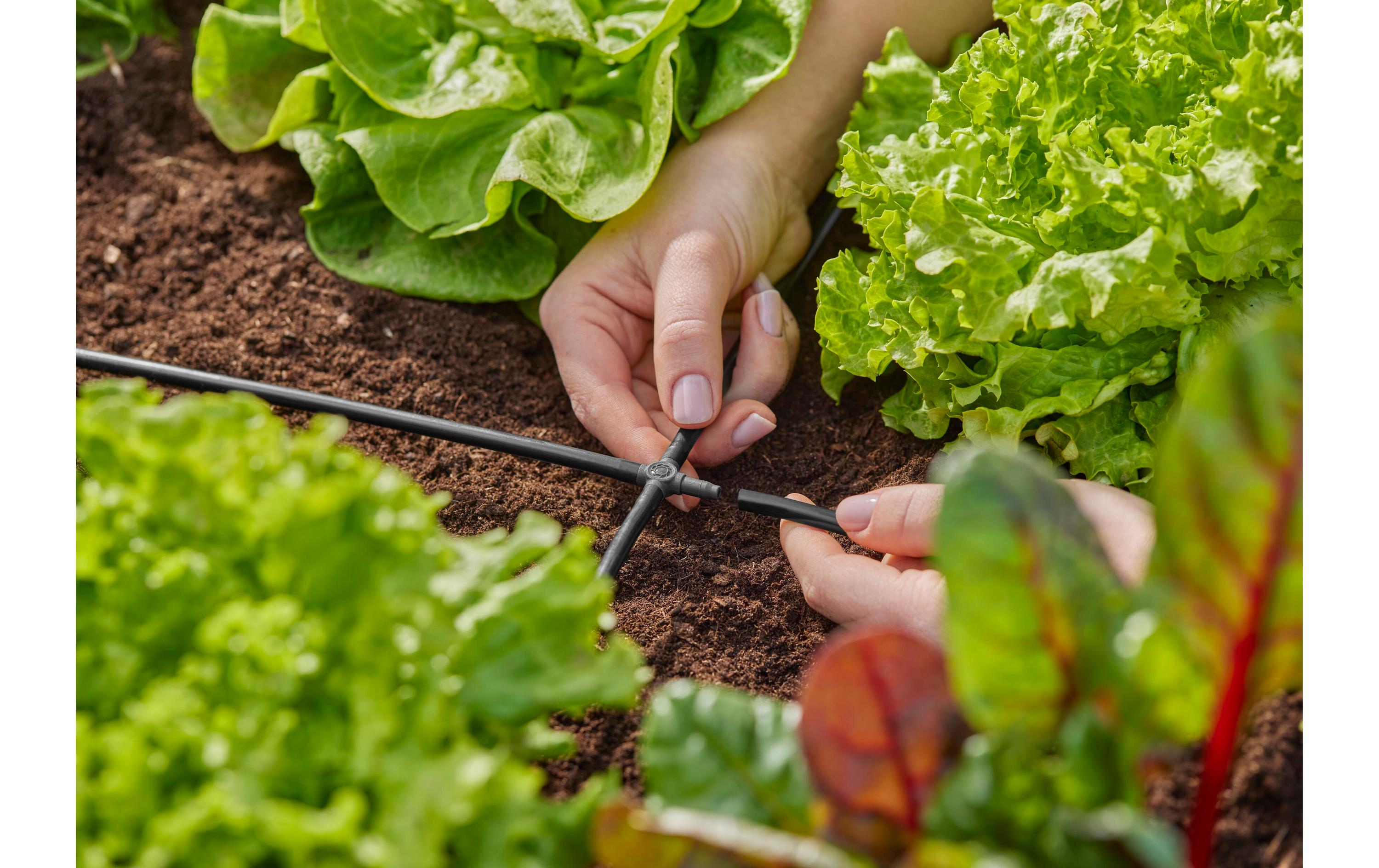 GARDENA Kreuzstück Micro-Drip-System 3/16, 10 Stück