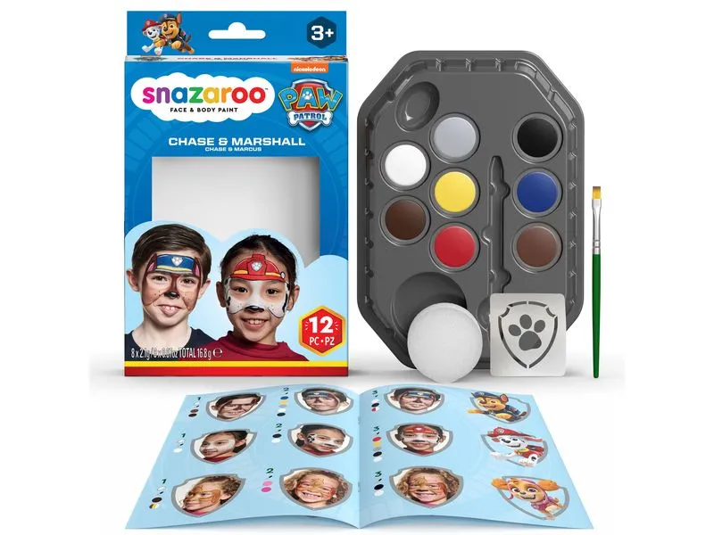 Snazaroo Schminkpalette Paw Patrol Chase & Marshall