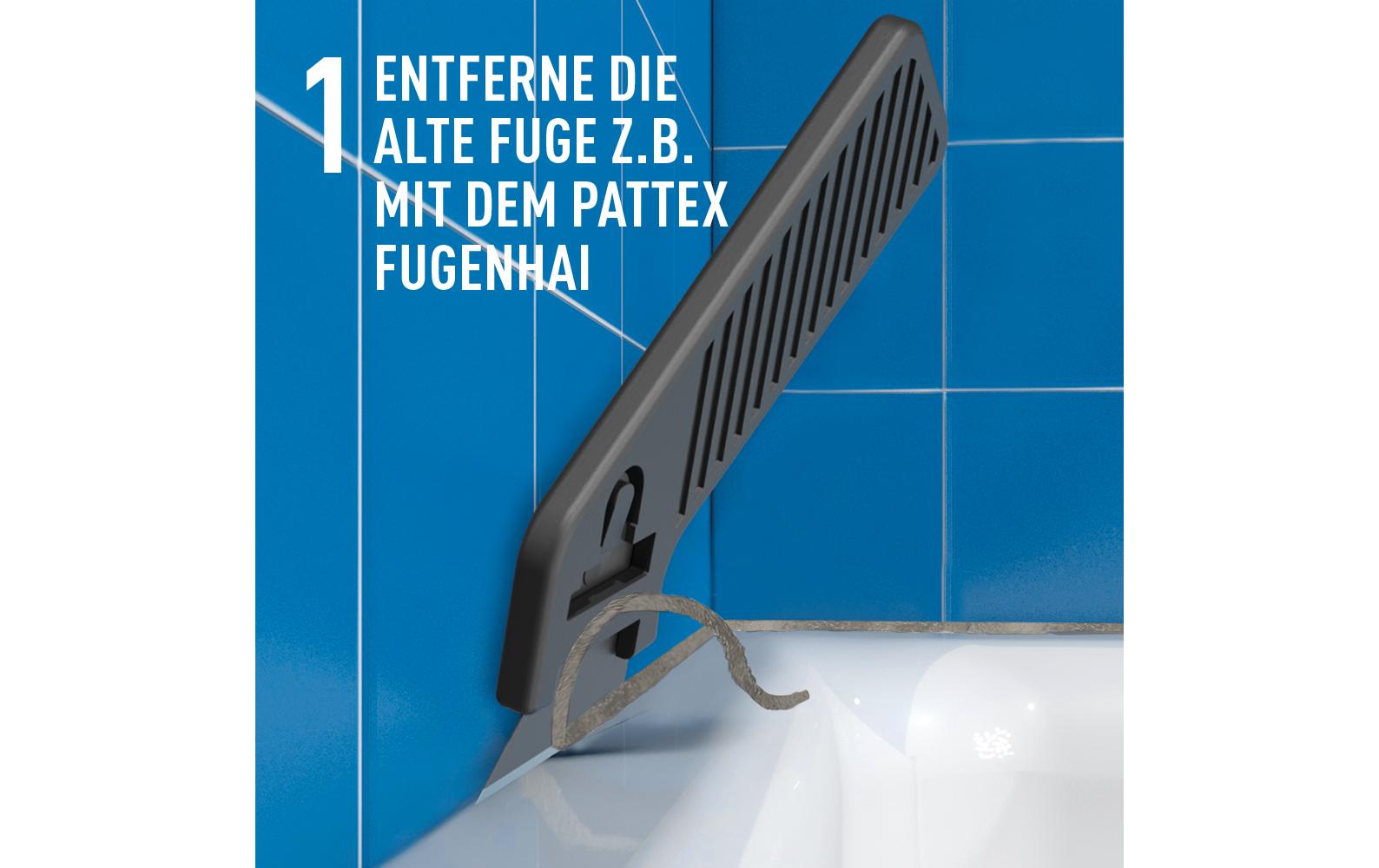 Sista Dichtmasse Bad & Küche 280 ml, Grau