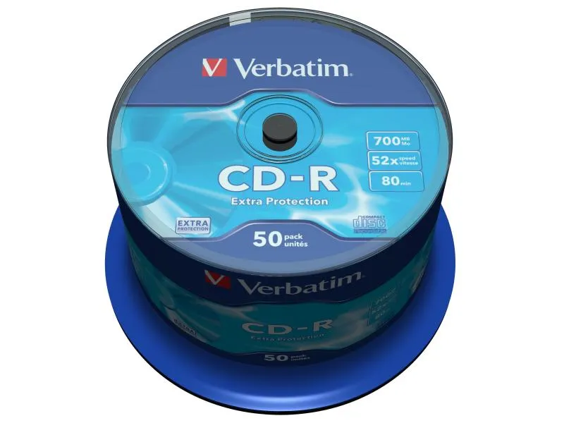 Verbatim CD-R 0.7 GB, Spindel (50 Stück) Verbatim CD-R 0.7 GB, Spindel (50 Stück)