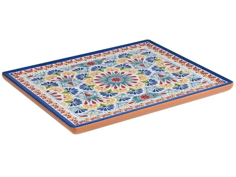 APS Servierplatte GN 1/2 Tablett ARABESQUE Blau/Mehrfarbig