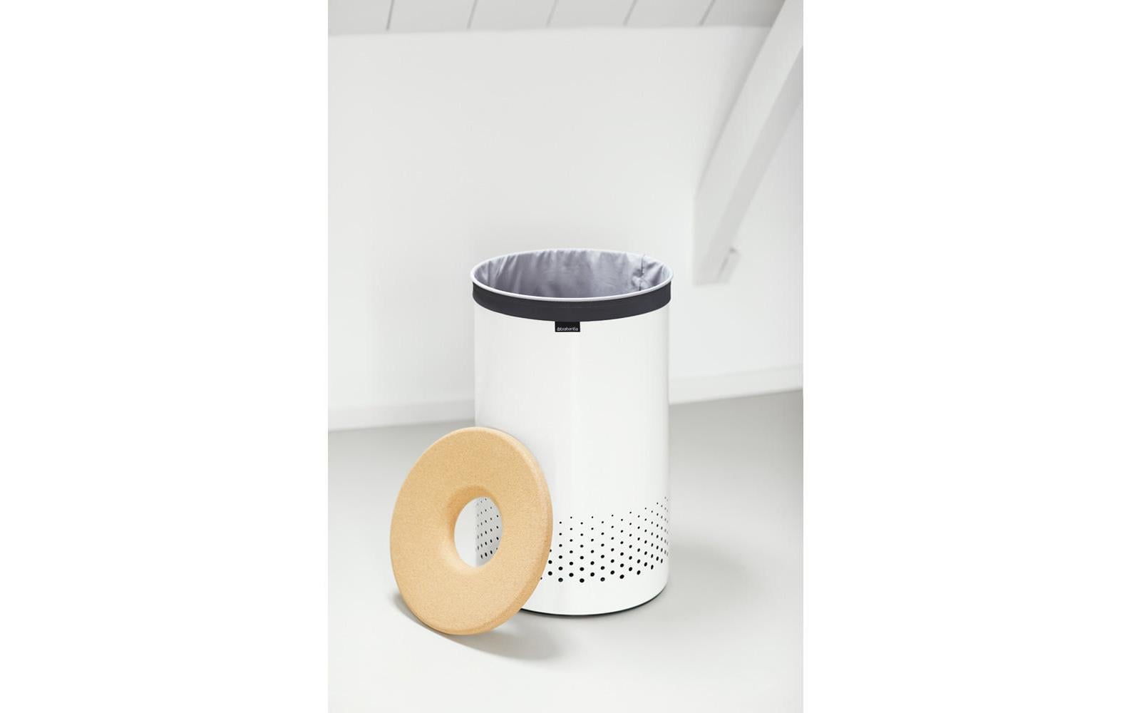 Brabantia Wäschesammler Weiss, 60 l