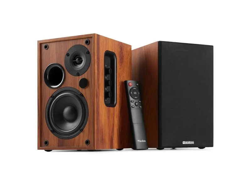 Audizio Regallautsprecher KS02 80W, BT, holzfarben Braun