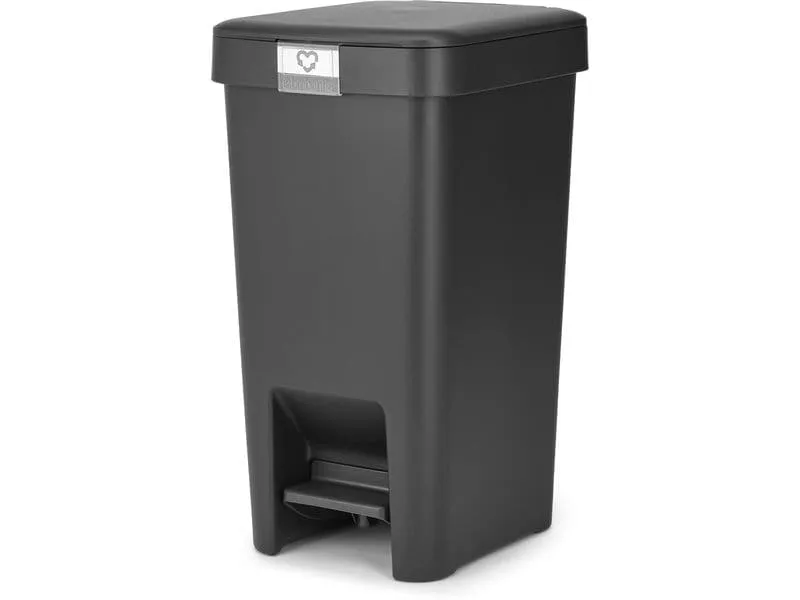 Brabantia Recyclingbehälter StepUp 10 l, Dunkelgrau